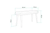 Vina Bench - Karina Oak