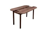 Vina Lux MDF Kitchen Table - Walnut
