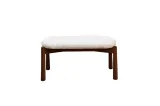 Vina Luxe Bench - Walnut