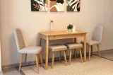 Vina Kitchen Table Set - Karina Oak