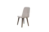 Vina Kitchen Table Set - Travertine Walnut
