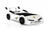 Woody Car Bedframe White