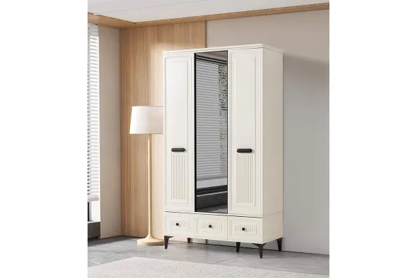 Alaska 3-Doors Wardrobe