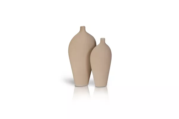 Athena Ceramic Object 2 Pieces Mink TLS201