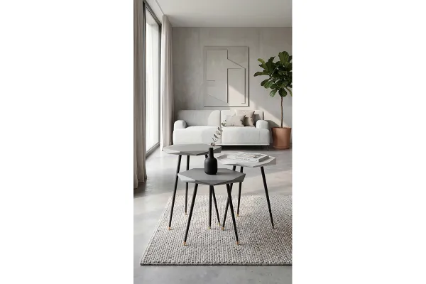 Barcelona 3 Piece Service Table TG-387