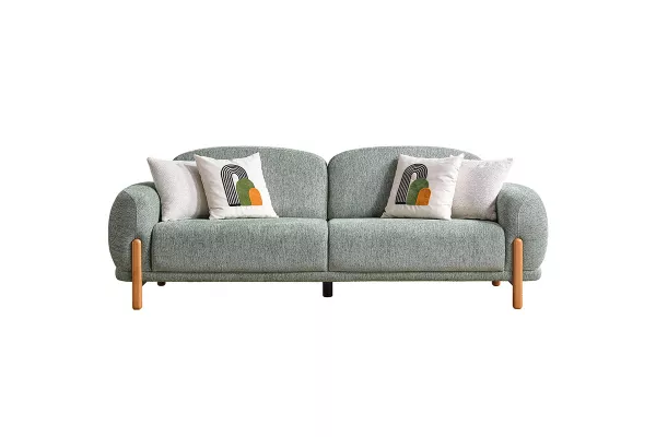 Begonvil Triple Sofa Green