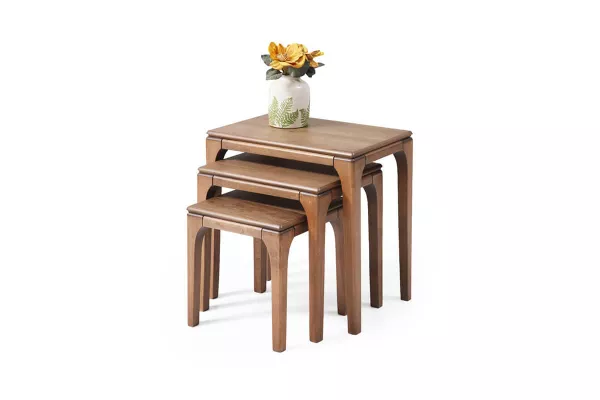 Bongo Nesting Table Walnut TB-548