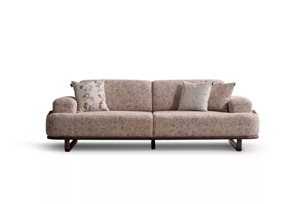 Charme Triple Sofa Beige