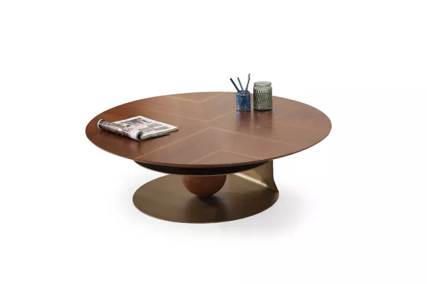 Dunch Coffee Table Brass - Brass TB-422