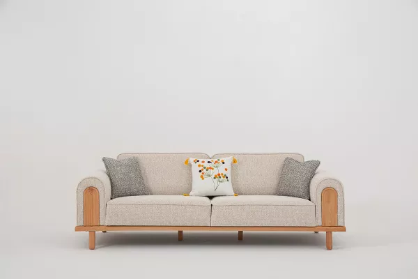 Fora Triple Sofa Cream
