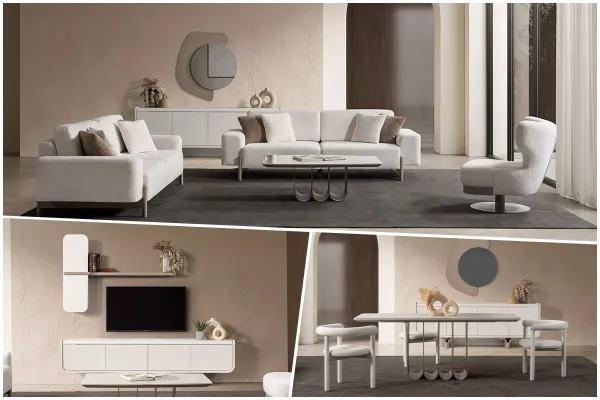 ider Mobilya Triple Wedding Pack - Monza