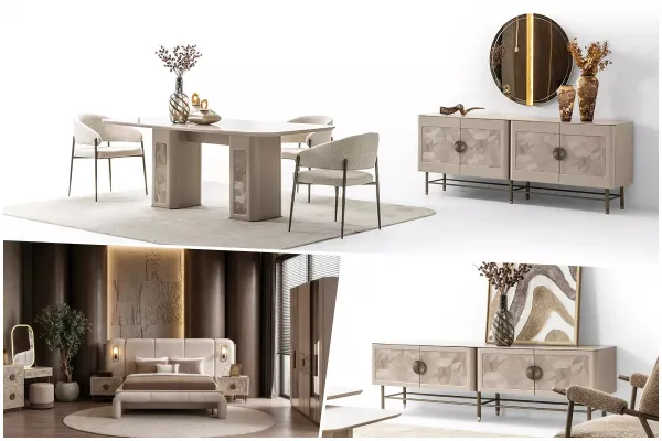 ider Mobilya Triple Wedding Pack - Veyron