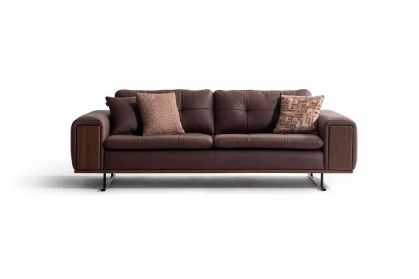 Mina Triple Sofa With Lapels