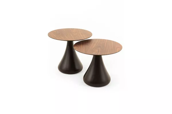 Mushroom Set Table Walnut TG-341