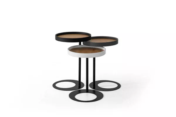 Ren Nesting Table Oak TB-346