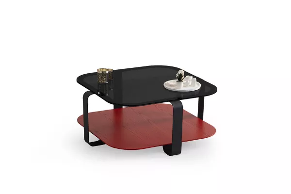 Royal Coffee Table Square Red TB-463