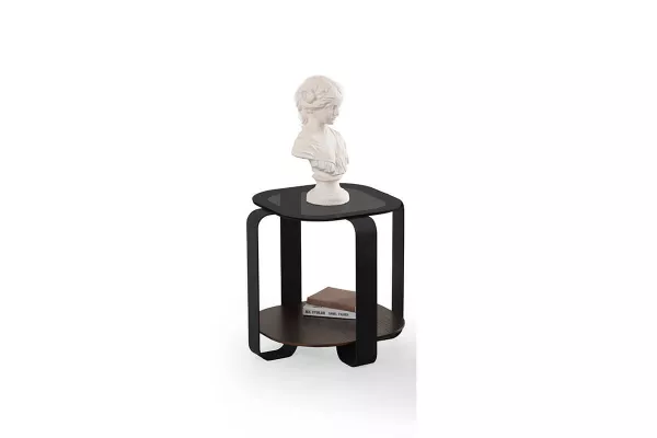 Royal Side Table Black TB-514