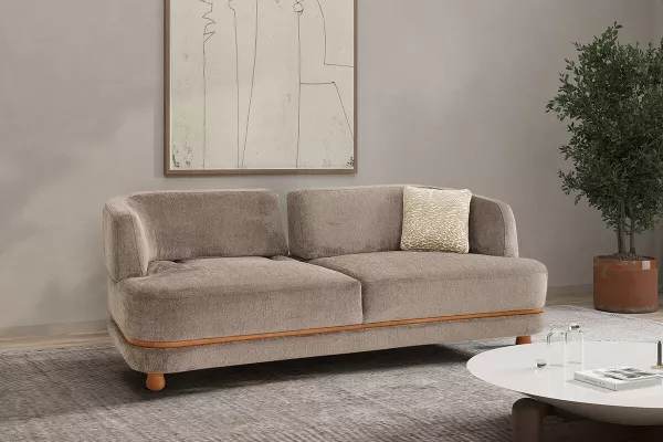 Siesta Triple Sofa Brown