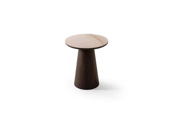 Sofya Side Table Q50 Walnut