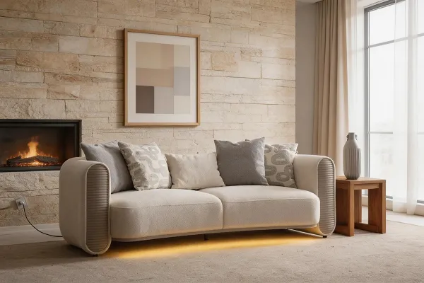 Vectra Triple Sofa With Led Lighting