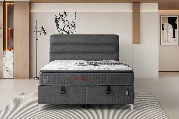 Victoria Mattress-Bedbase-Headboard Set